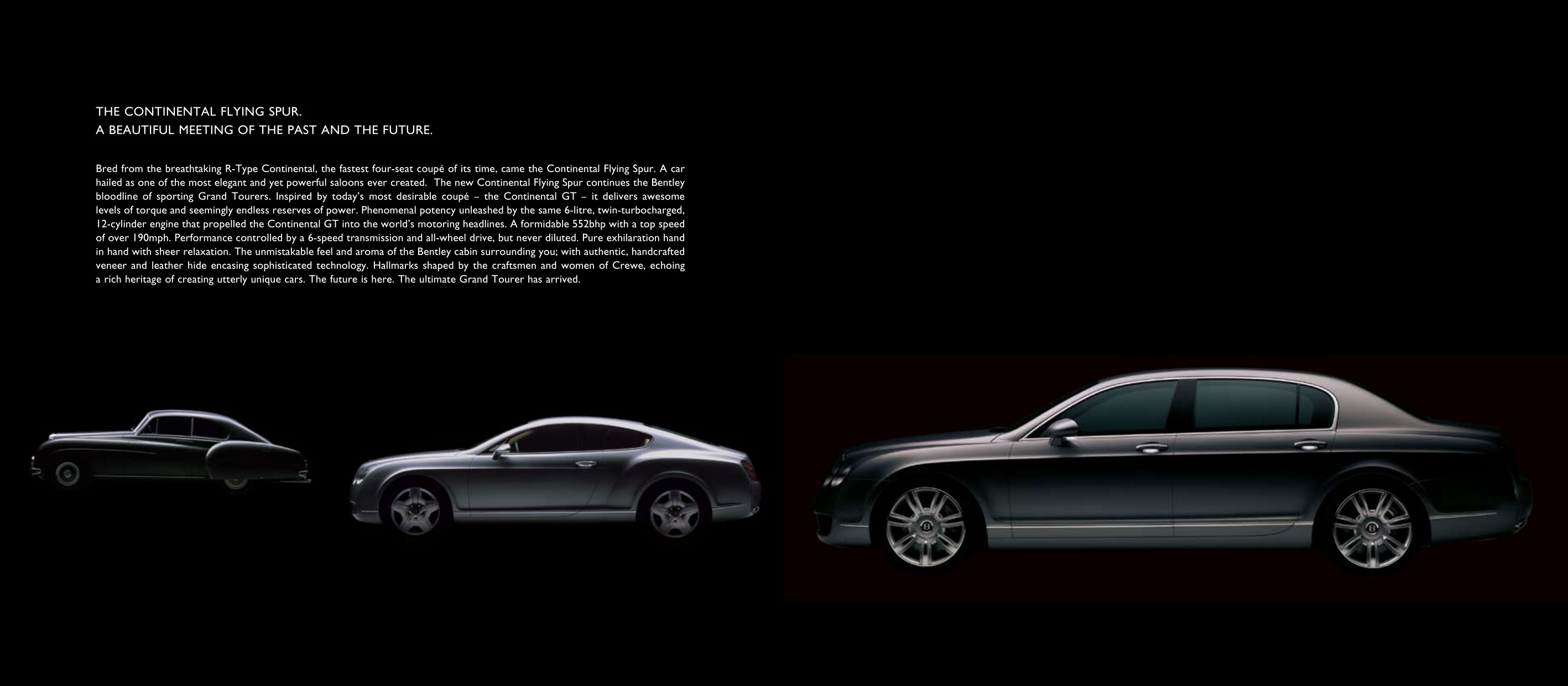 2007 Bentley Continental Flying Spur Brochure Page 4